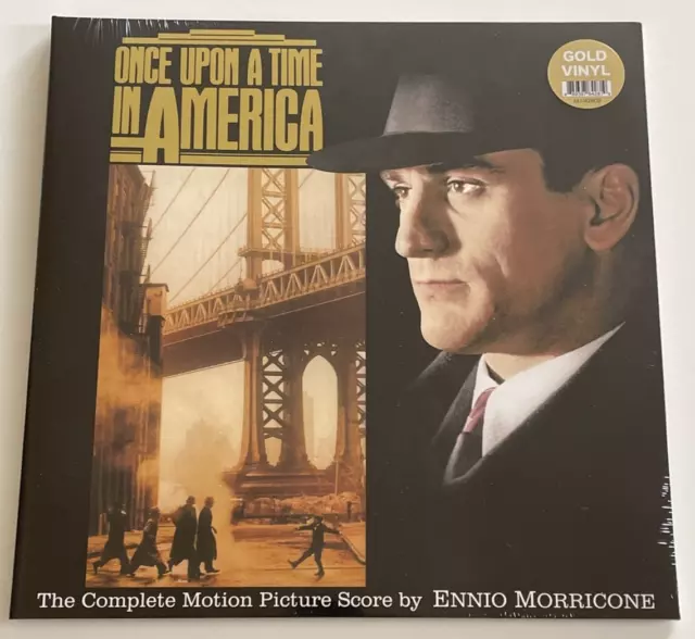 Ennio Morricone – Once Upon A Time In America - VINILE, SIGILLATO, GOLD VINYL