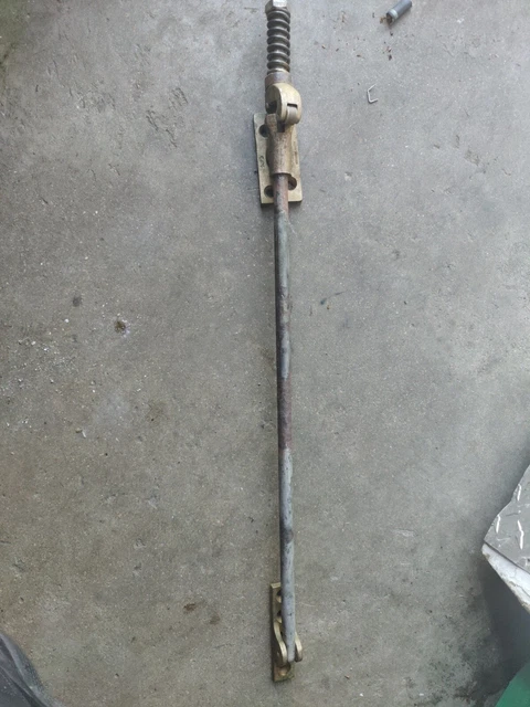 Vtg Glynn-Johnson GJ76 Overhead Holder and Stop. Brass Hardware.
