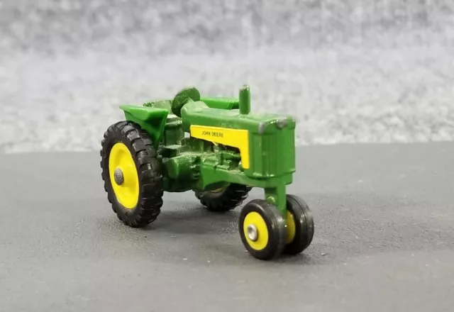 Ertl 1/64 John Deere Tractor Narrow Front Diecast Metal Green