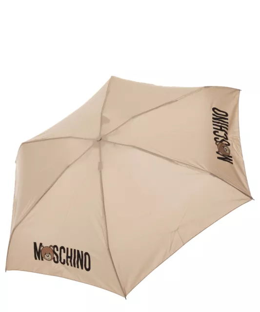Moschino parapluie femme supermini 8430SUPERMINID Dark Beige