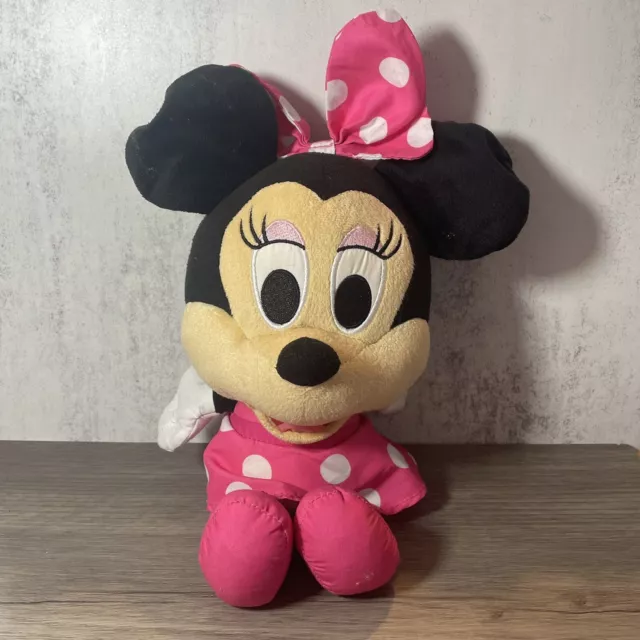 Talking Minnie Mouse Pink Disney  11” Fisher Price 2013 Mattel