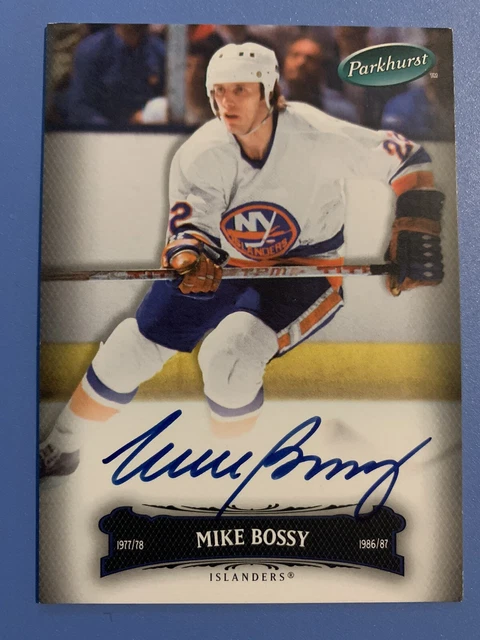 2006-07 Mike Bossy Parkhurst Autograph #20 Auto Rare **READ**