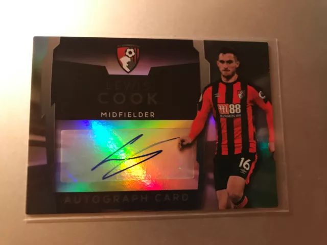 2017-18 Topps Premier League Platinum Soccer Lewis Cook Autograph