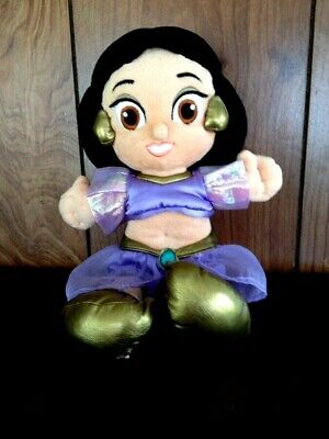 Disney Store Official Aladdin Princess Jasmine Plush Doll Disneyland Resort