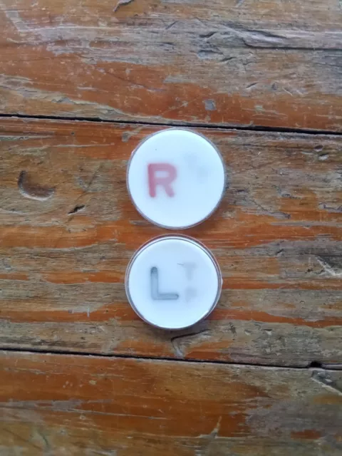 Xray Markers Initials TP White One Set