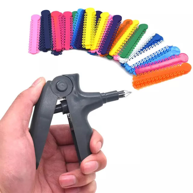 Dental Gun Type Elastometric Rings Placer Orthodontic Ligature Ring Ligation Gun