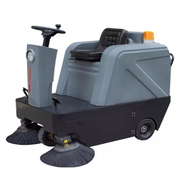 New Industrial Ride-On Floor Sweeper Commercial Grade Heavy Duty Machine 2023