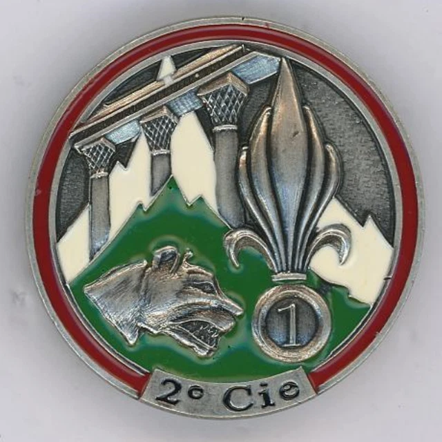 INSIGNE LÉGION ETRANGÈRE Indochine ORIGINAL 76° BGL Génie Arthus