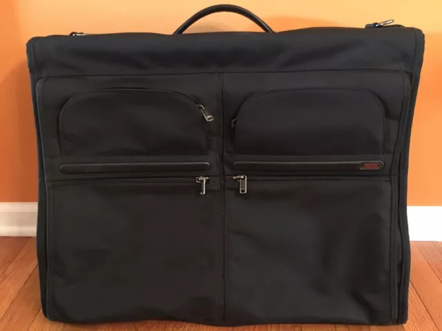 Tumi Ballistic Nylon Black Garment Bag Luggage Travel Suitcase 22134D4