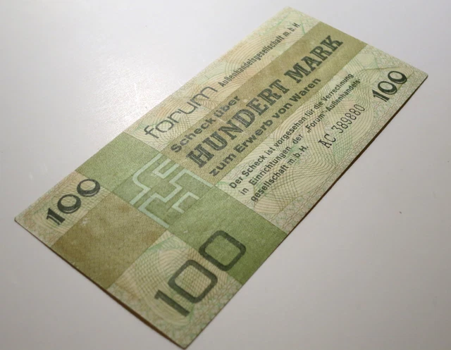 DDR 100 Mark Forum 1979 (Ro. 372a / DDR-35a) **** Gebrauchte Original-Banknote !