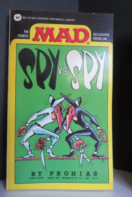 VINTAGE MAD Magazine® SPY VS SPY Antonio Prohias SET of 3 Paperbacks 1968 - 1975 3