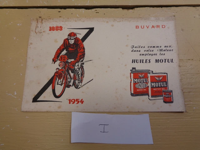 ANCIEN BUVARD PUBLICITAIRE Moteur Pompe JEUMONT Enfants Vintage EUR 2