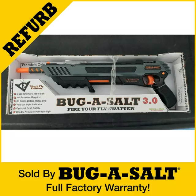 NEW Authentic BUG-A-SALT Advanced Combat Fiber Optic 3.0 GUN