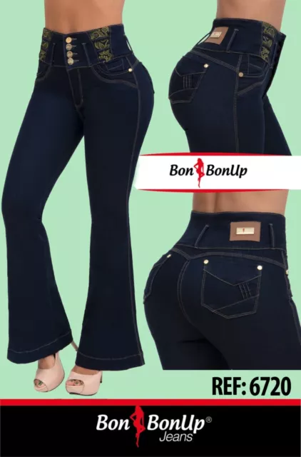 Bon Bon Up Jeans Levanta cola jeans colombianos butt lifter levanta pompis  6601