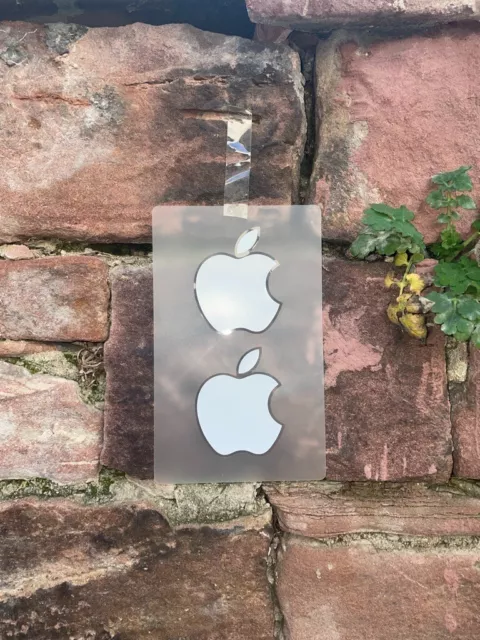 2x Apple Logo Aufkleber von iPad Original (inkl. Versand)