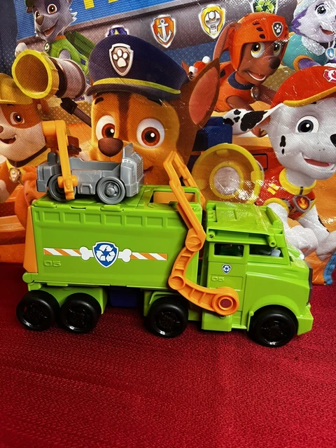 PAW PATROL BIG Truck Pup's Rocky Transforming Toy Trucks with ...