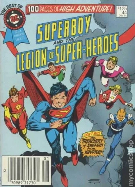 Best of DC Blue Ribbon Digest #44 FN- 5.5 1984 Stock Image Low Grade