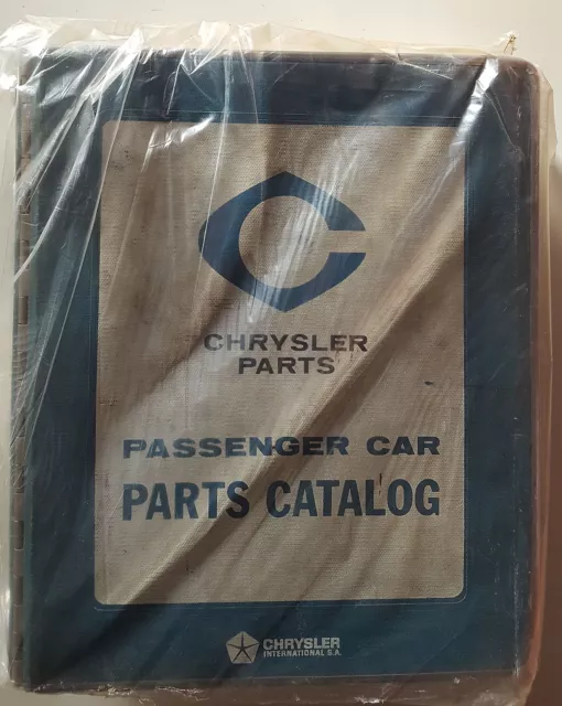 Catálogo de Piezas de Repuesto / Regiones Libro Chrysler, Plymouth & Dodge 1967