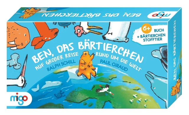 Ben, das Bärtierchen Auf großer Reise rund um die Welt Ralph Schill Box Deutsch