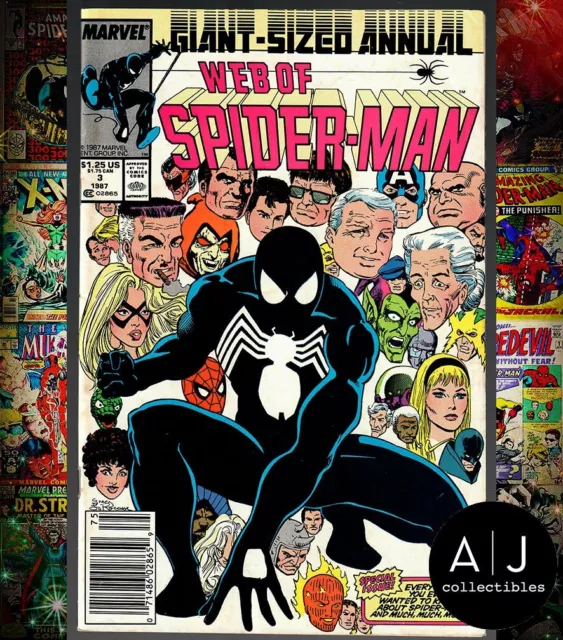 Web Of Spider-Man Annual #3 Fn/Vf 7.0 Marvel Comics (1987)