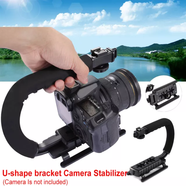 C Shape Bracket Handheld Video Stabilizer Steadycam For DV DSLR Camera Camcorder