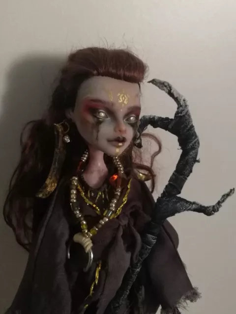 Monster high - Operetta repaint - OOAK Art Doll