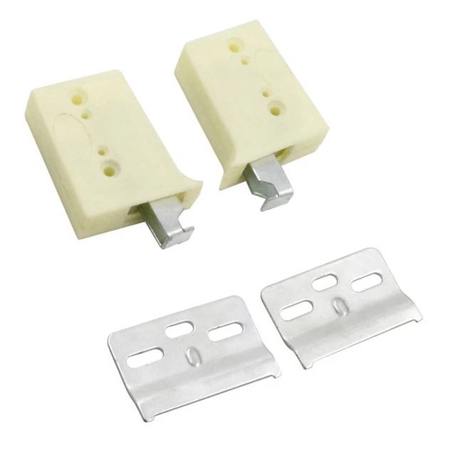 Juego de 2 piezas de soporte ajustable para montaje en pared adecuado para armarios