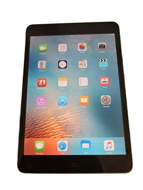 Apple iPad mini 1a generación 16 GB, Wi-Fi, 7,9 pulgadas - gris espacial - usado - (YK057)