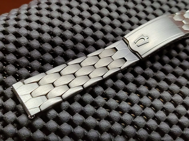 Bulova Kreisler USA Coffin Link Watch Band 17mm - Read description