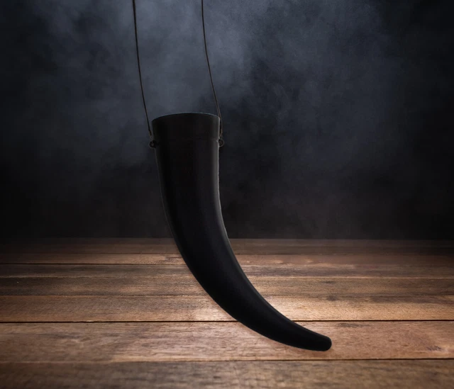 Flanacom Wikinger Trinkbecher Set - Totenkopf Design Für Met & Bier