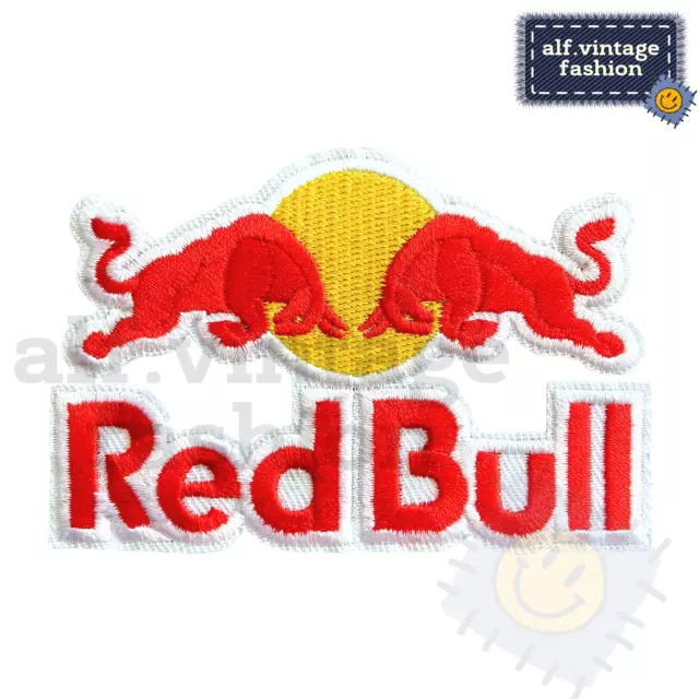 Red Bull BMX Sport Skateboarding - Patch Bügelbild Aufnäher Flicken Aufbügler