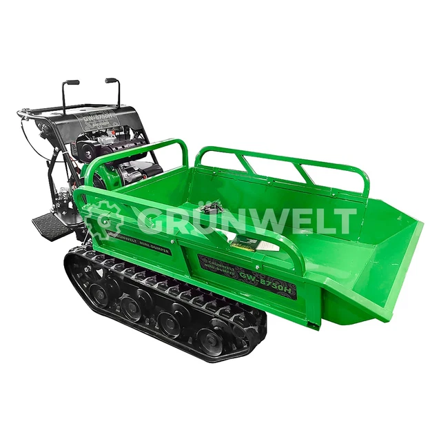 Hecht Mini Dumper 2650 4x4 – 500 Kg Motor-Schubka Produktbild-Vorschau 5
