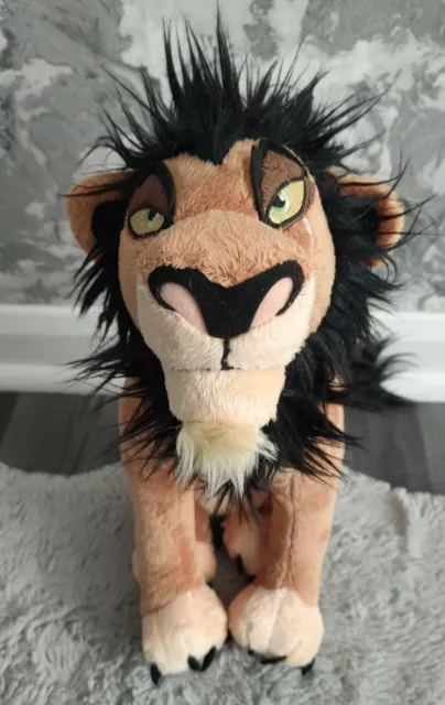 Disney Store Official Lion King Scar Plush 14” Soft Toy - Collectable Kids!!!