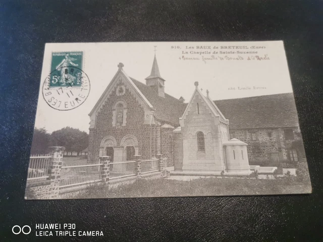 CPA - 27 - LES BAUX de BRETEUIL - La Chapelle de Sainte-Suzanne.