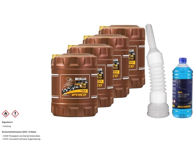 40L pemco Imatic 410 Atf-A Huile de Transmission Automatique Incl.