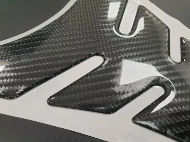 Carbon effect motorcycle tank pad/protector for Honda motorcycles