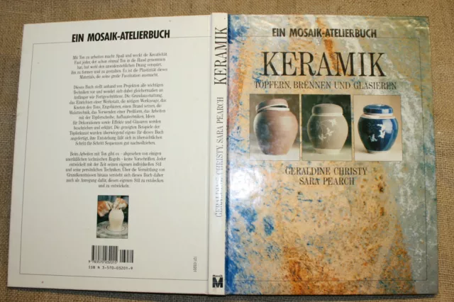 Libro especializado alfareros disco de alfarero cerámica curso de cerámica alfarero esmalte color