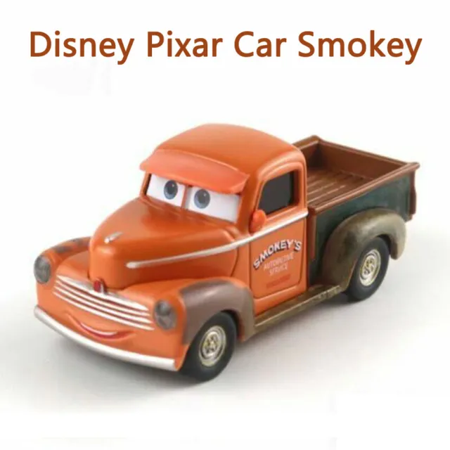 Disney Pixar Cars 3 Smokey 1:55 Diecast Vehicles Model Toy Cars Kids Gift Loose