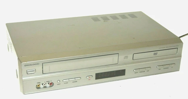 DIGILOGIC DVDVCR2 DVD Player , VHS Video Recorder Combi - TESTED ...