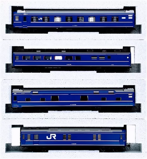 Kato 3-515  (HO) Series 24 "Hokutosei" 4-Car Baisc Set