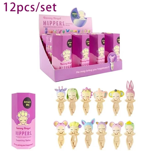 Figurine Sonny Angel Hippers - Série 'Lying Down Angel' - Boîte Surprise (blind Box) - Collection Miniature En PVC