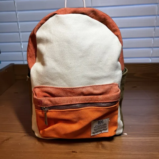 BDG Urban Outfitters Colorblock Mini Canvas Backpack