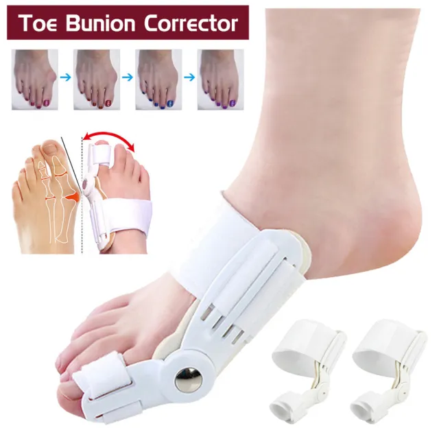 Bunion Corrector Hammer Toe Splint Straightener Orthopedic Brace Hallux Valgus
