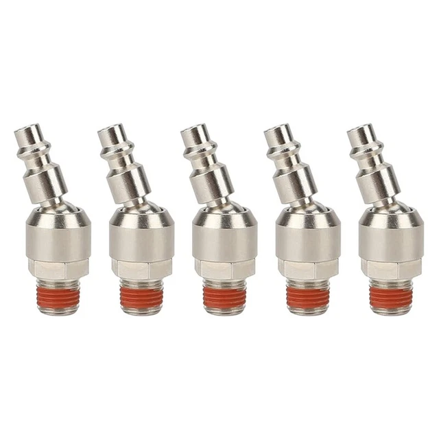1/4 inch Swivel Air Plug, Air Tool Fittings, 1/4 inch NPT Male Industrial1644