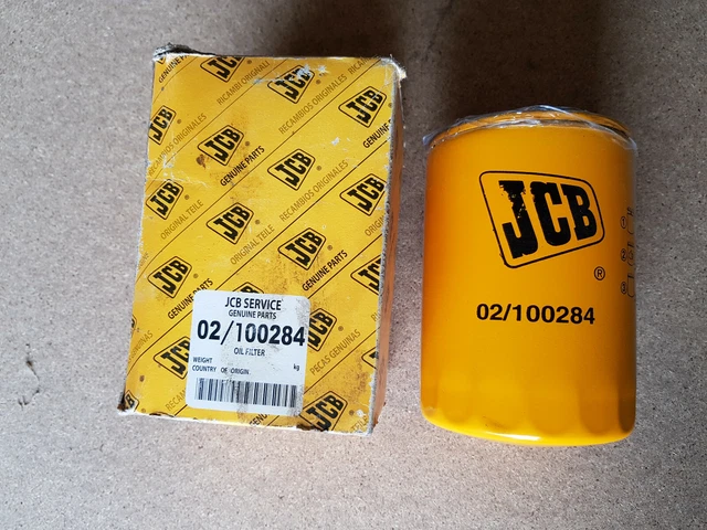 JCB 3 CX Filtre à Huile - Filtre à Huile - 02/100284 02100284 EUR 25,00 ...