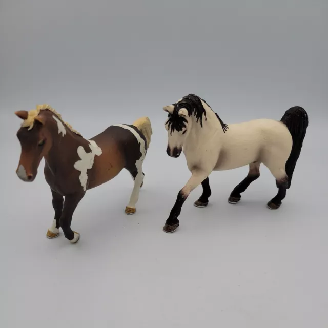 Lot Of 2 Shleich Horses