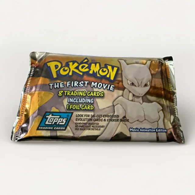 topps pokemon the movie 2000 booster box 2000 Topps Pokemon The Movie Unopened Box (36/8) main image 1