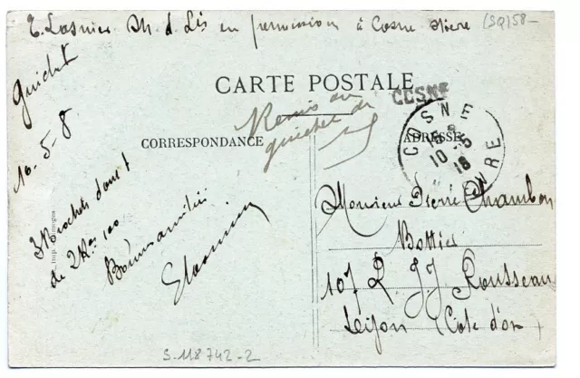 (S-118742) France - 58 - Cosne Course Sur Loire Cpa 2