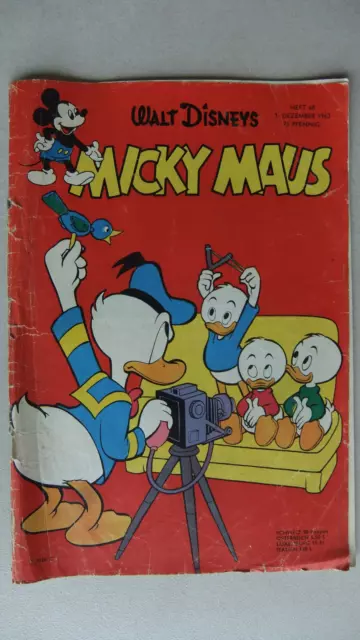 Micky Maus Heft Nr. 48 / 1962