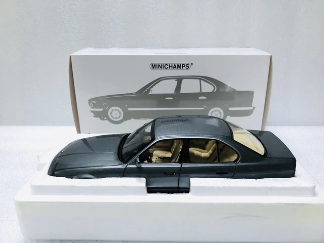1/18 MINICHAMPS 1988 BMW 535i E34 IN BLACK 1988 - 1995